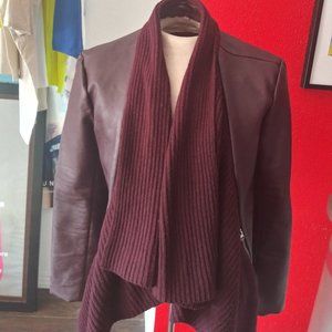 Drape Front Jacket